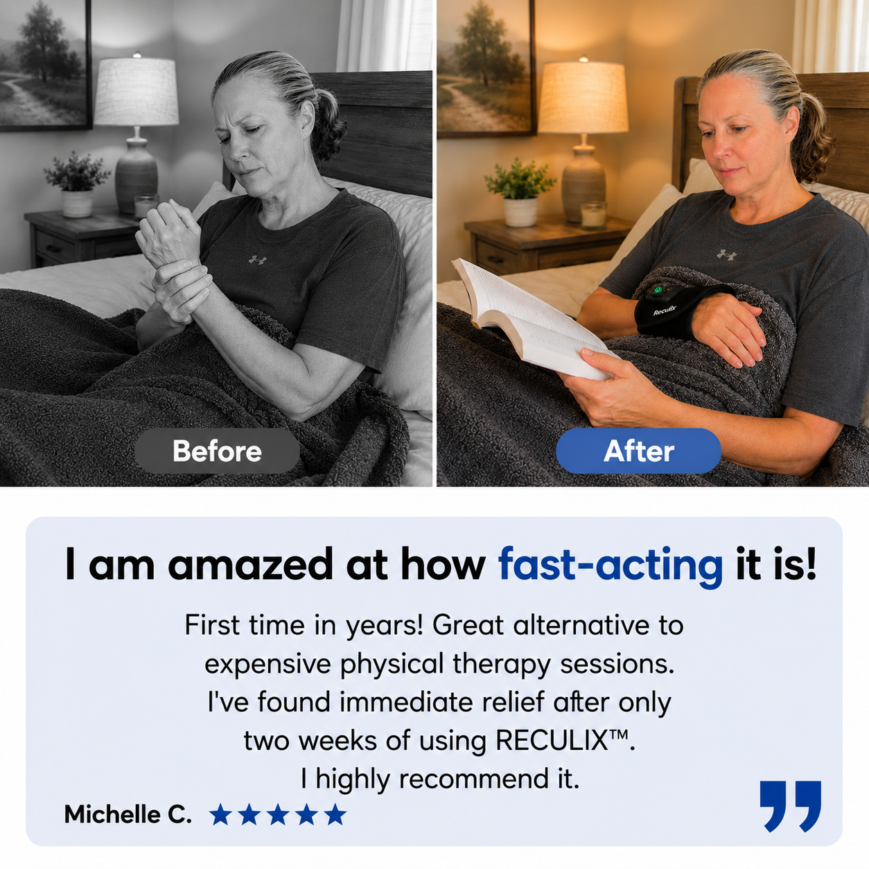 Reculix™ End Tingling, Numbness & Wrist Pain — In Just 15 Minutes a Day.