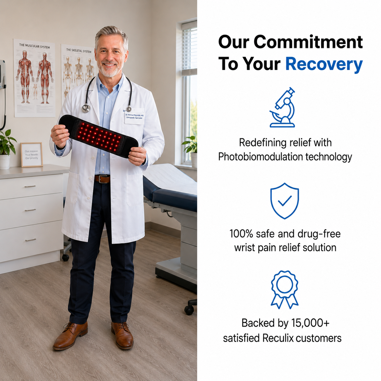 Reculix™ End Tingling, Numbness & Wrist Pain — In Just 15 Minutes a Day.